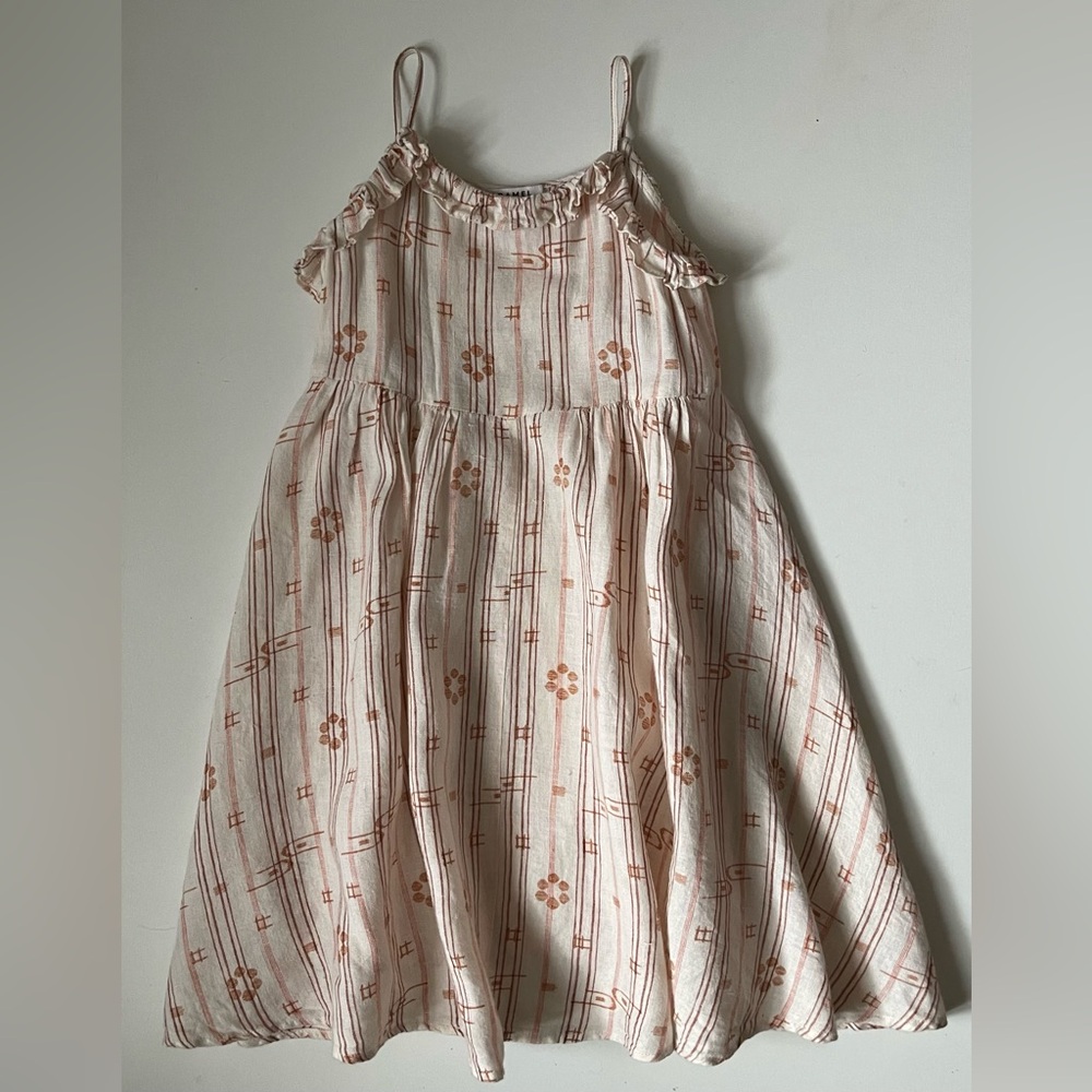 Caramel Girls Greenwich Long Dress | Pale Pink - Size 3 - Picture 2 of 13